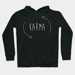 Karma back Hoodie